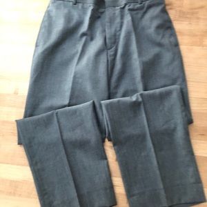 Men's Banana Republic Light Gray Wool Slacks 34"W 32"L